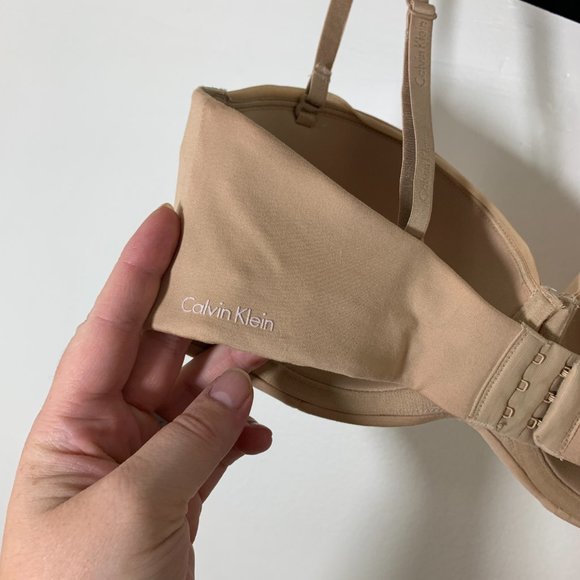 Calvin Klein strapless nude bra 34C - Picture 4 of 7